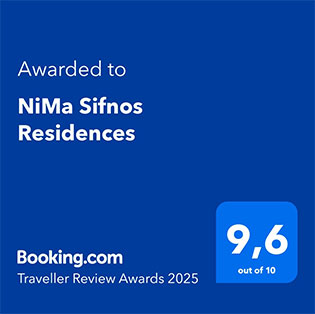 Prix de booking pour les Nima Sifnos residences